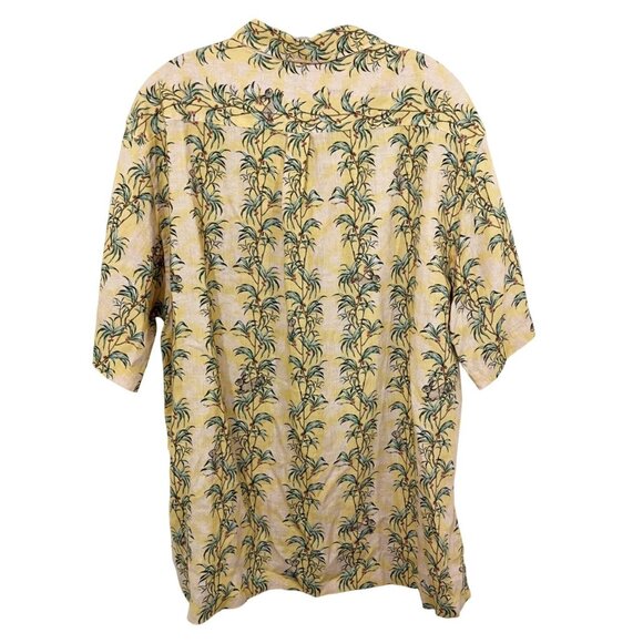 Jim Thompson x Pichaya Artists in Residence Relax Linen Camp Shirt Mens Size XL - Picture 2 of 7